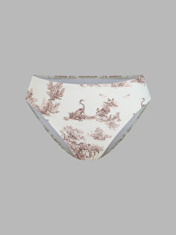 Cider - Toile de Jouy Bikini Bottom