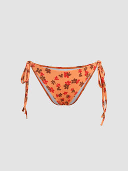 Cider - Floral Tie Side Bikini Bottom