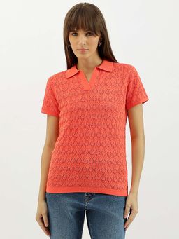United Colors of Benetton - Johny Collar Crochet Knit Polo T-Shirt