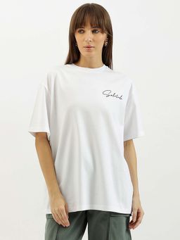 United Colors of Benetton - Round Neck Graphic Print T-Shirt