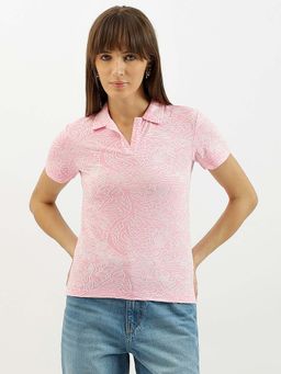 United Colors of Benetton - Johny Collar Patterned Polo T-Shirt