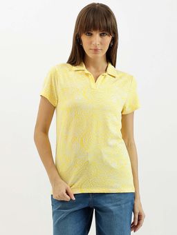 United Colors of Benetton - Johny Collar Patterned Polo T-Shirt