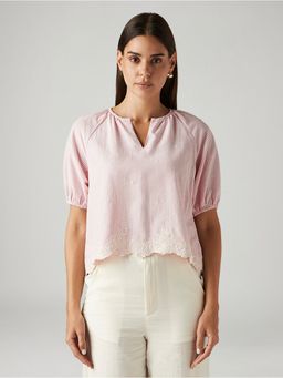 Levi's - Women's Striped Pink Tops