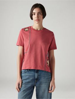 Levi's - Women's Embroidered Regular Fit Top