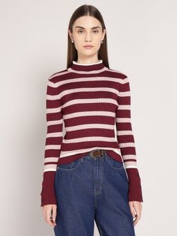 Cover Story - Striped Knitted Sweater