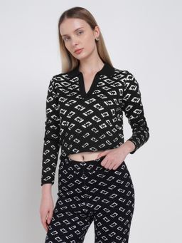 Cover Story - Black Polo Sweater