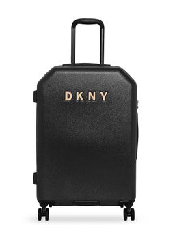 DKNY - ALLORE Black Color ABS Material Hard 24" Medium Size Trolley
