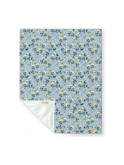 TIDY SLEEP - Cotton Diaper Changing /Sleeping Mat Water Proof Greenflower (3-6 Months)