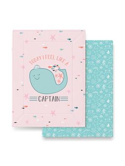 TIDY SLEEP - Cotton Diaper Changing /Sleeping Mat Water Proof Captain (0-3 Months)