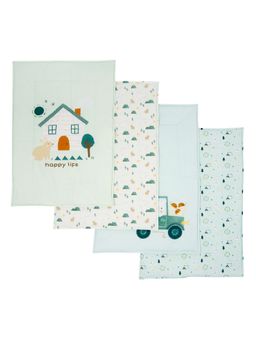 TIDY SLEEP - Cotton Diaper Changing /Sleeping Mat Water Proof Happyhome (0-3 Months)