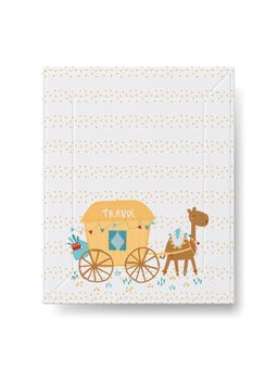 TIDY SLEEP - Cotton Diaper Changing /Sleeping Mat Water Proof Littlefinder (0-3 Months)