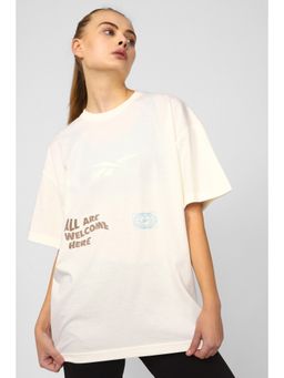 Reebok - Womens Cl Good Vibes Graph Chalk