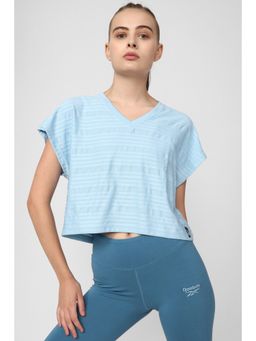 Reebok - Womens Perforated Tee Blupea