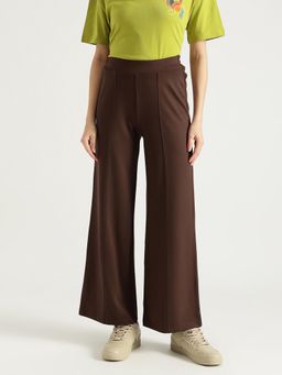 United Colors of Benetton - Brown Solid Pant
