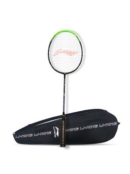 Li-Ning - G-Force 3500 Superlite Strung Badminton Racquet (Black, Green 78 g)
