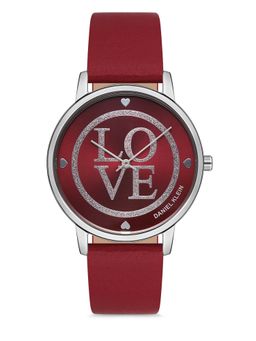 Daniel Klein - Trendy Women Maroon Dial Analogue Watch DK.1.12631-3 (M)