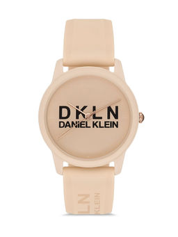 Daniel Klein - Women Beige Dial Analogue Watch DK.1.12645-7 (M)