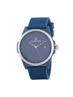Daniel Klein - Men Navy Blue Dial Analogue Watch DK.1.12715-6 (M)