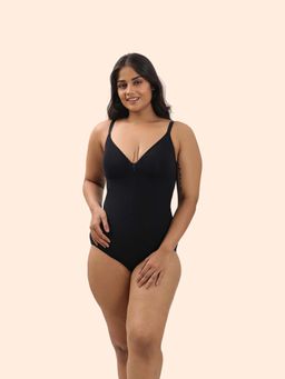 Underneat - Women Seamless Stretchable Full Body Shaper with Front Zip