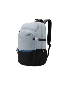 Skybags - Protech V2 30L Formal Laptop Backpack, USB Type-C Charging Port,Rain Cover-Grey