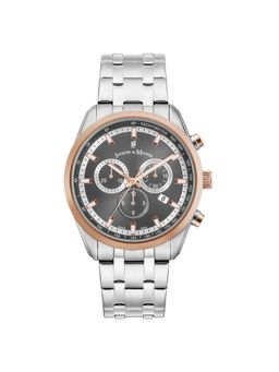 Jacques Du Manior - Apollo Swiss Made Chronograph Grey Round Dial Mens Watch- Ap.07