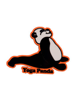 Eco Corner - Yoga Panda - Orange Magnet
