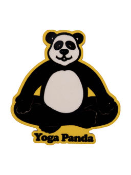 Eco Corner - Yoga Panda - Yellow Magnet
