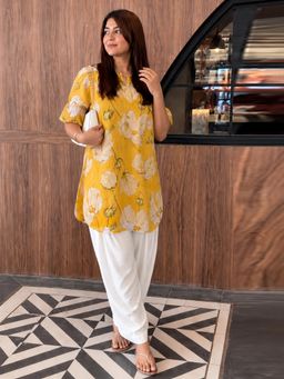 Gahan - Gosriki Womens Printed Straight Kurta with Salwar
