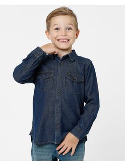 Kate & Oscar - Boys Shirts - Blue