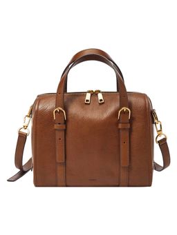 Fossil - Carlie Brown Satchel Bag with Detachable Strap (M)