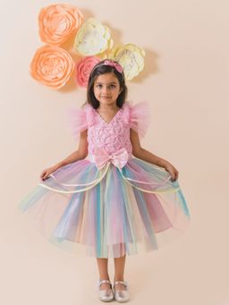 PSPeaches - Knee Length Dress - Pink