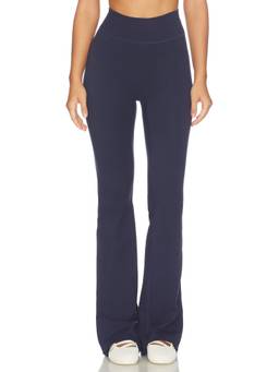 437 - Leisure Women's Moisture-Wicking High-Waist Trackpants Navy Blue