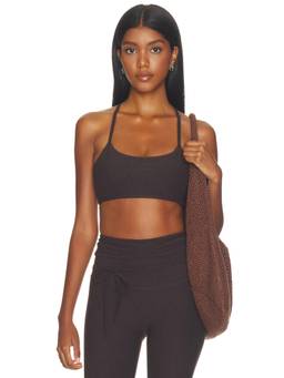 Beyond Yoga - Spacedye Minimal Women's Removable Pads Sports Bra Charcoal