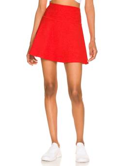 Beyond Yoga - You're A Force Women's Pull-On Pleated Skort Navy Blue