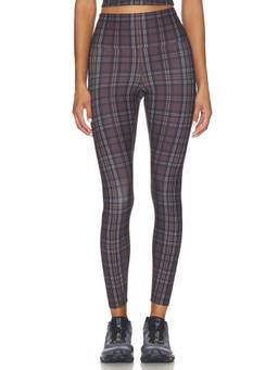 BEACH RIOT - Piper Women's High-Waist Stretch Leggings Brown