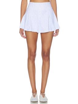 LoveShackFancy - Pleated Active Women's High-Waist Skort Blue