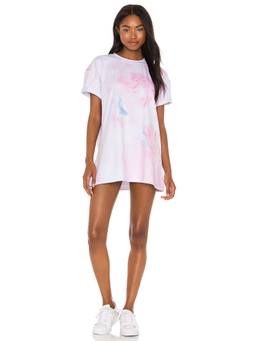 Nubyen - Abundance Women's Halter Neck Stretch Tennis Mini Dress White