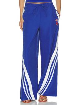 Off Season - NY Mets Women's Lightweight Wide Leg Trackpants Blue