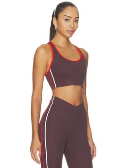 P.E Nation - Stellar Women's Removable Pads Stretch Sports Bra Purple