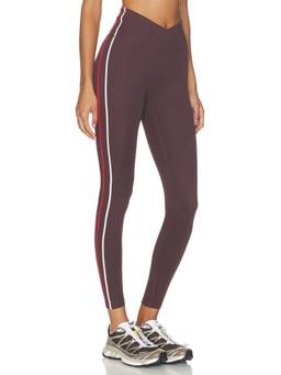P.E Nation - Clarity Women's High-Waist Surplice Leggings Purple