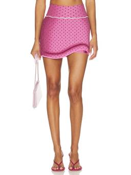 PH5 - Compression Women's Pull-On Stretch Tennis Skort Pink