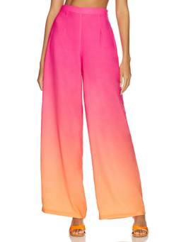 Runaway The Label - Kiara Women's High Waist Flared Leggings Brown