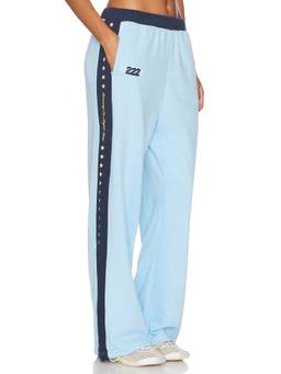 The Mayfair Group - Athletic Dept. Women's Wide Leg Trackpants Blue
