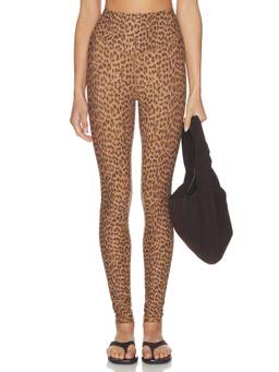 THE UPSIDE - Javan Women's High-Rise Quick-Dry Leggings Brown