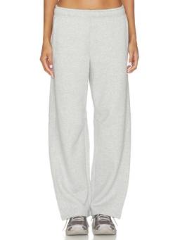 WellBeing + BeingWell - Barrel Women's Fleece-Lined Drawstring Sweatpants Grey