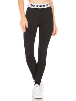 YEAR OF OURS - Cotton Everyday Women's Stretch Jersey Skinny Leggings Black