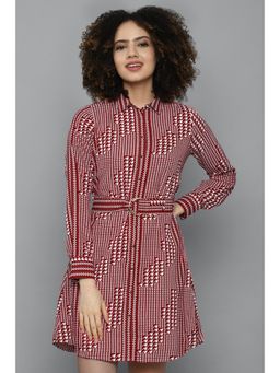 Allen Solly - Maroon Dress