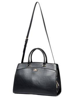 Forever New - Black Gracie Lock Laptop Tote Bag