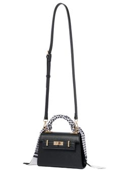 Forever New - Black Tanya Top Handle Lock Sling Bag