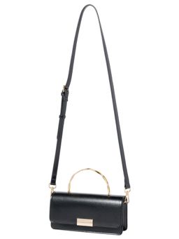 Forever New - Black June Metal Top Handle Sling Bag